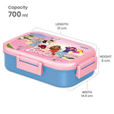 Milton Flatmate Barbie Lunchbox Blue 700ML
