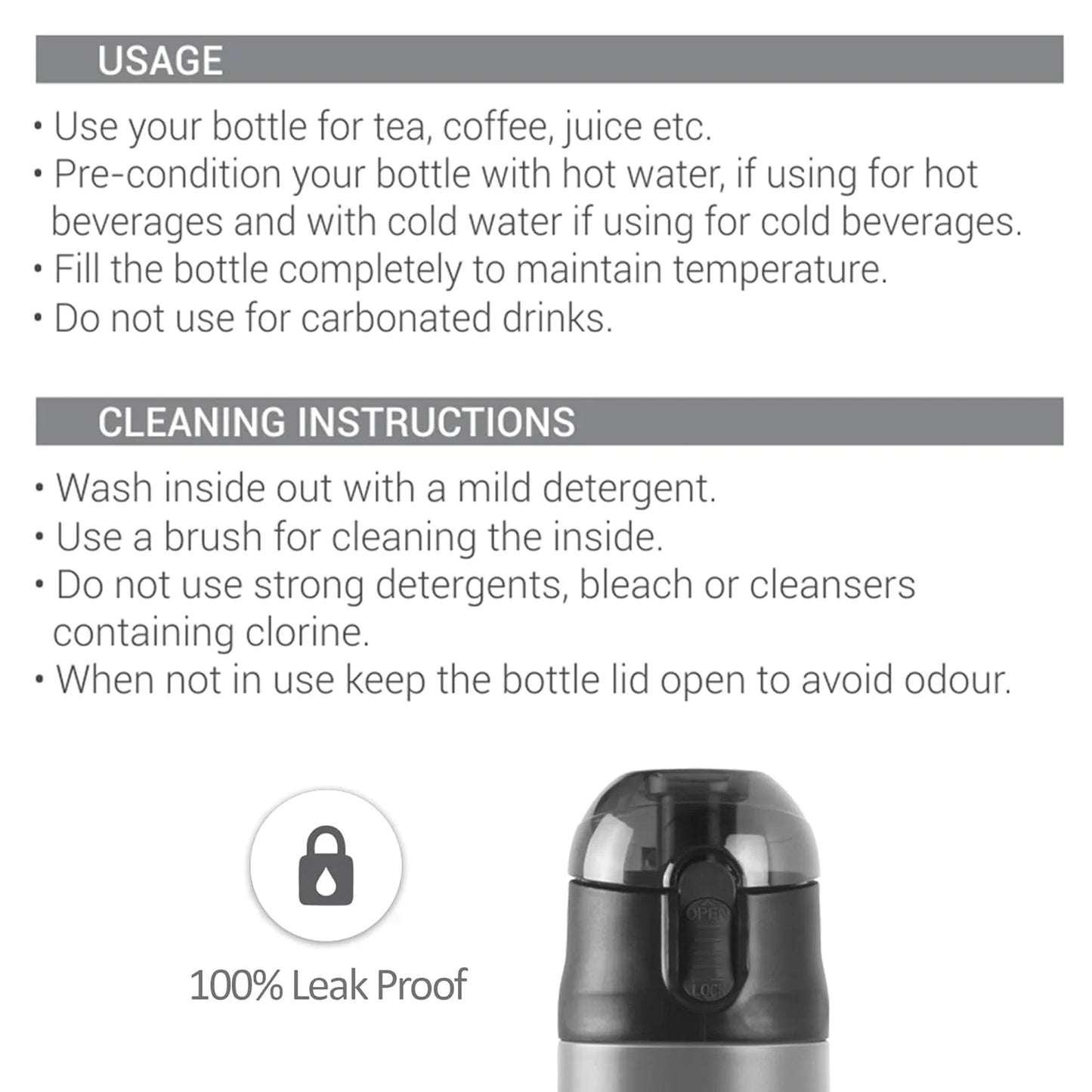 Milton Crown Thermosteel Bottle
