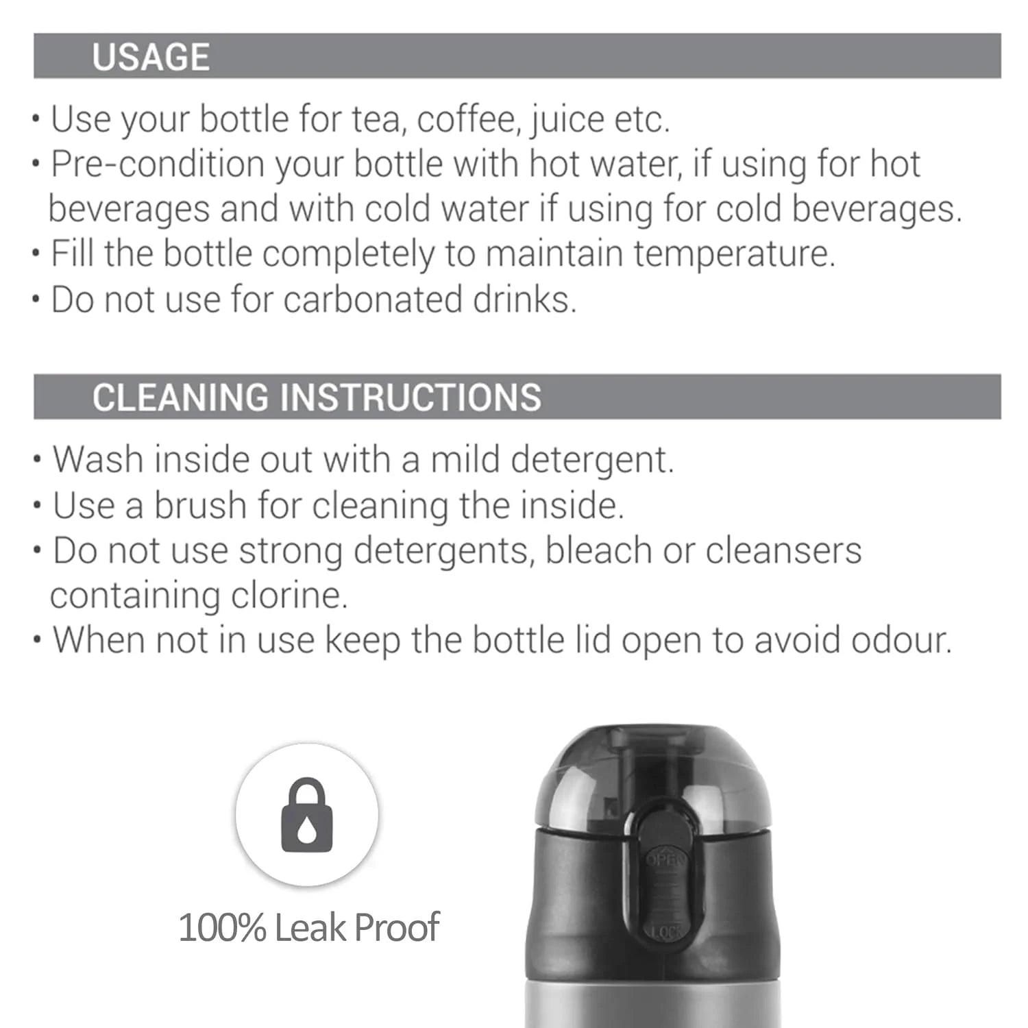 Milton Crown Thermosteel Bottle