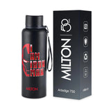 Milton Marvel Iron Man Artedge Water Bottle Black 1000ML