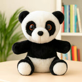 Mirada Glitter Eye Panda Toy - Black – 25cm