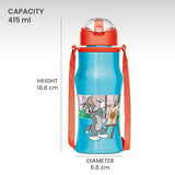 Milton Sipmate Stainless Steel Sipper Bottle Blue 415ML