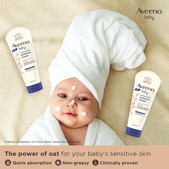 Aveeno Baby Soothing Relief Moisture Cream - 227gm