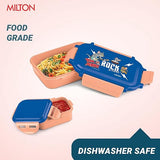 Milton Sherry Plastic Tiffin Peach 520ML