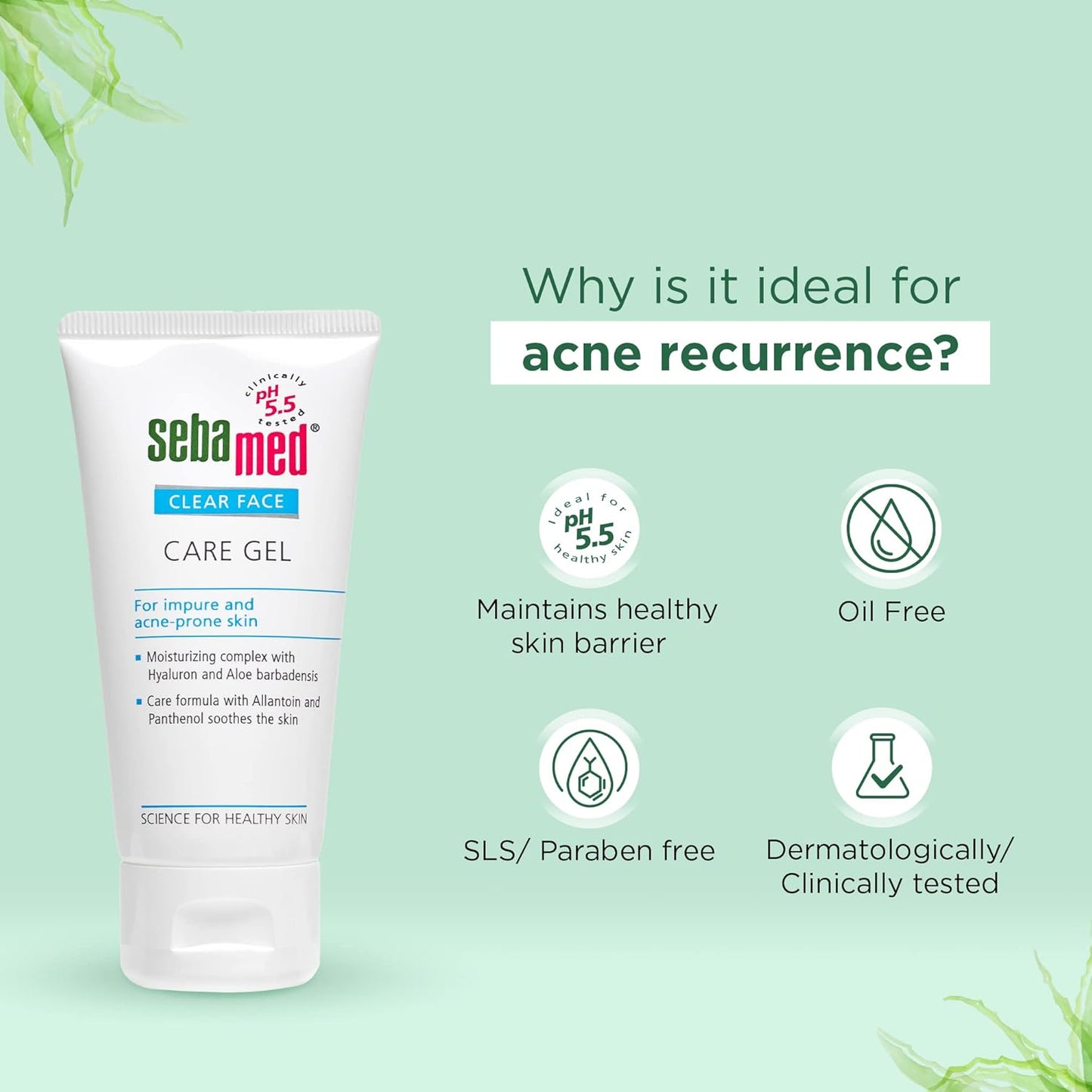Sebamed Clear Face Care Gel 50 ML