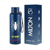 Milton Marvel Spider Man Artedge Water Bottle Dark Blue 1000ML