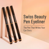 Swiss Beauty Bold Felt Tip Eyeliner - Jet Black