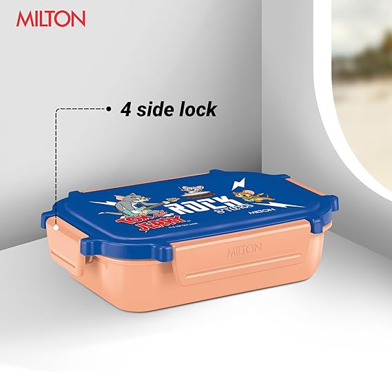 Milton Sherry Plastic Tiffin Peach 520ML
