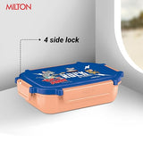 Milton Sherry Plastic Tiffin Peach 520ML