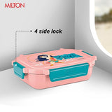 Milton Sherry Plastic Tiffin Pink 520ML