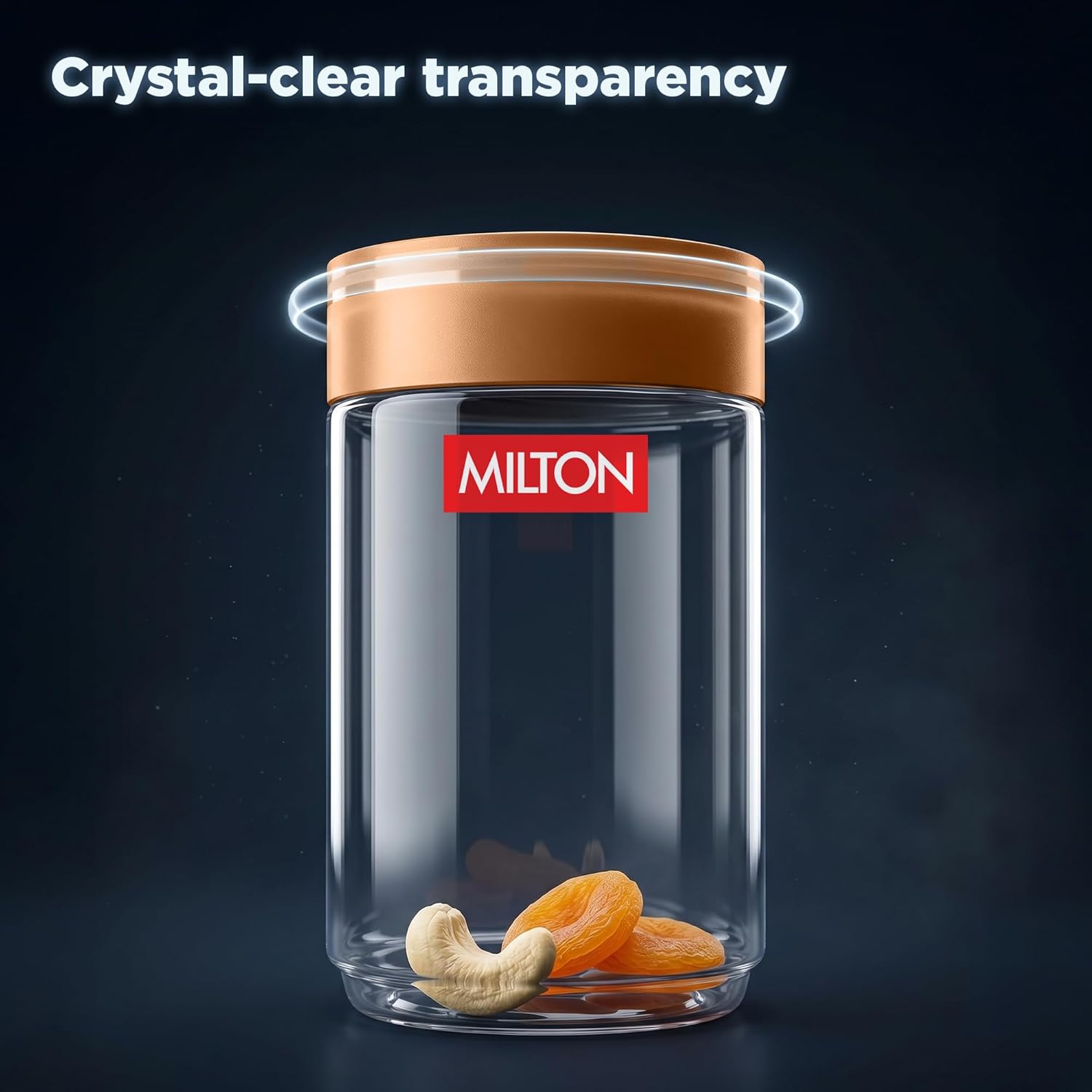 Milton Stack It Jars Brown 2pcs set 500ML