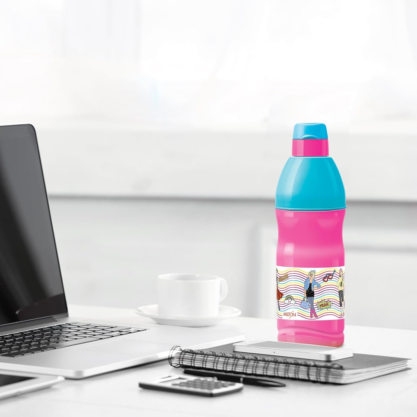 Milton Kool Buddy Kids Water Bottle Pink 600ML