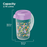 Milton H2O Plastic Water Jug 2760ML