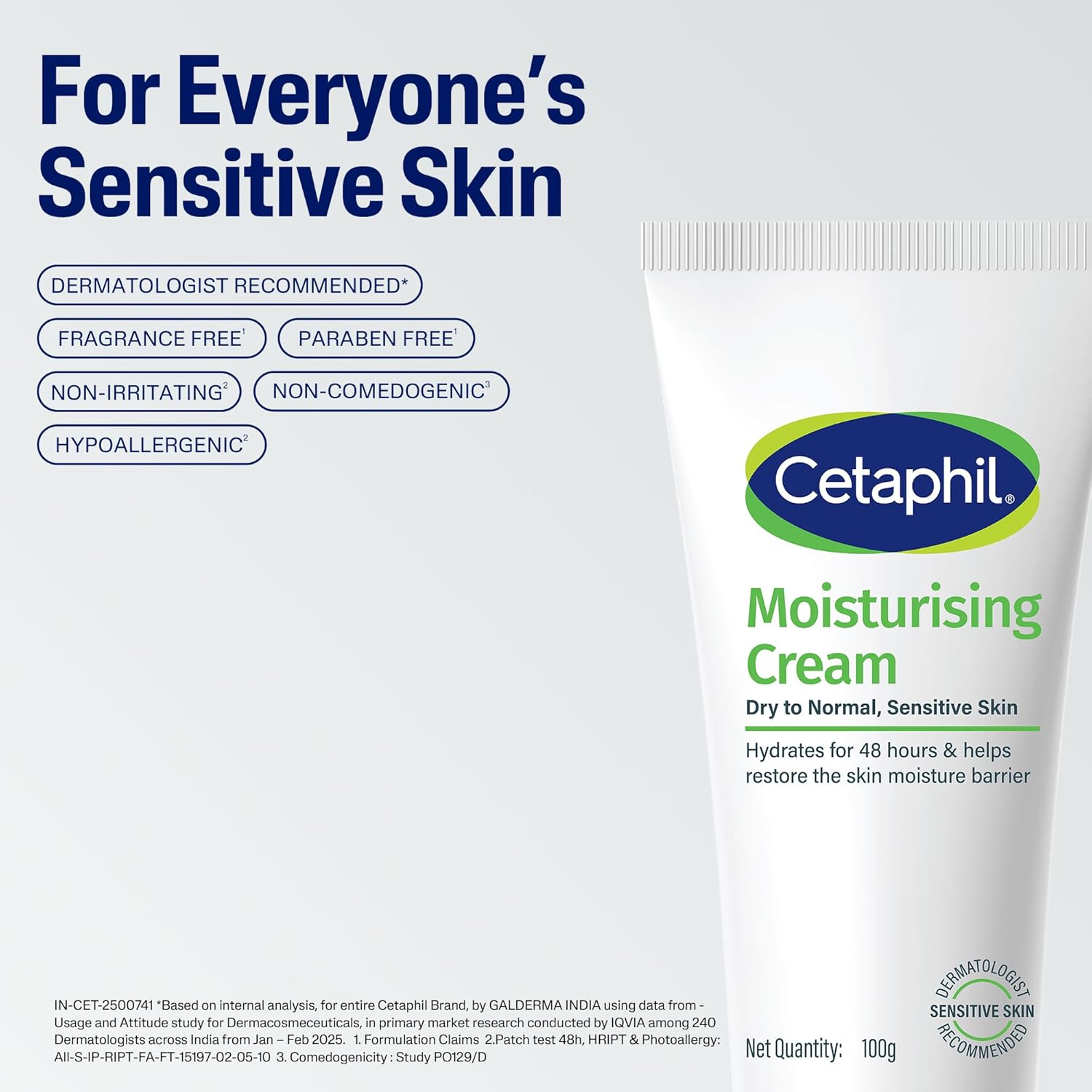 Cetaphil Moisturising Cream 100 gm