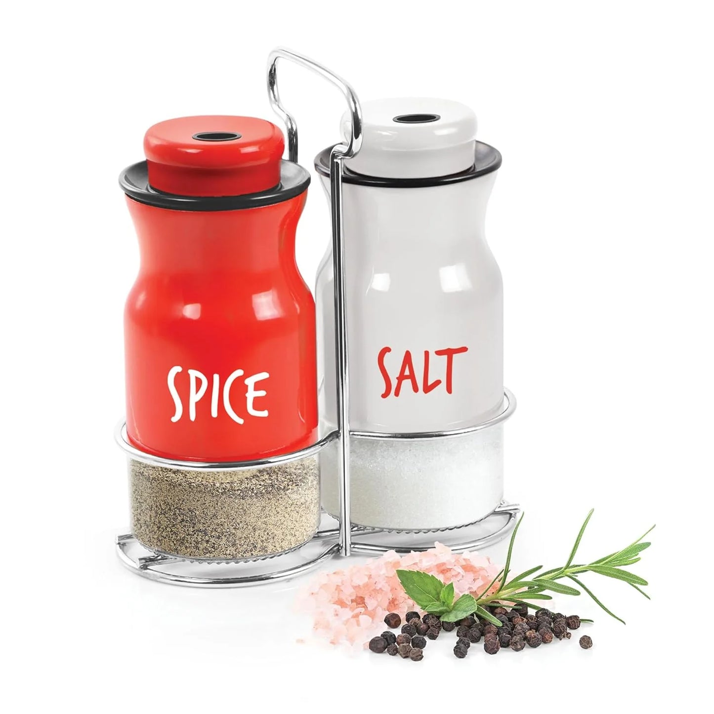 Milton Zingy Salt And Spice Stand Assorted 2pcs set