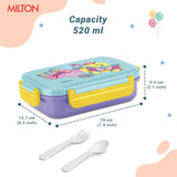 Milton Candy Steel Tiffin Purple 520ML