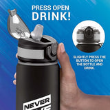 Milton Gen'Z Sipper Water Bottle Black 1000ML