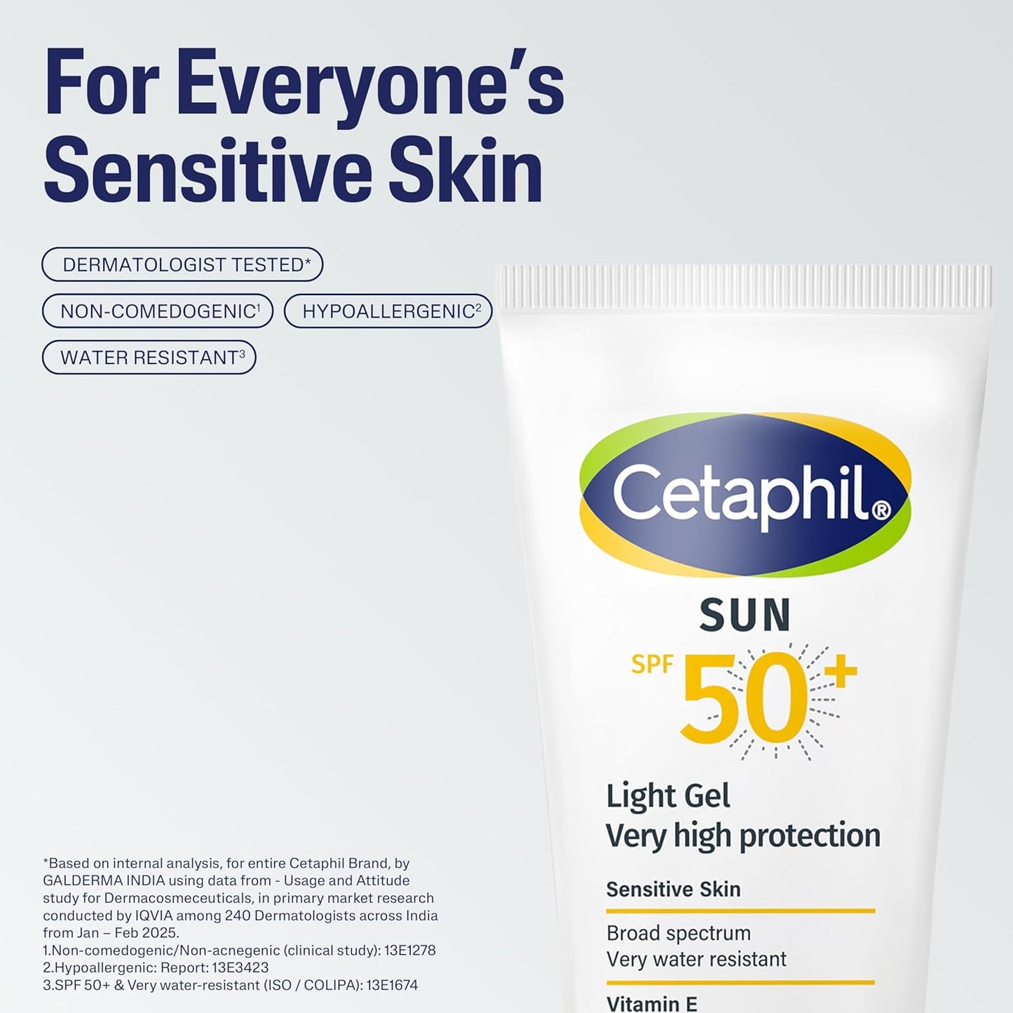 Cetaphil Sun SPF 50 Sunscreen Light Gel 50 ML