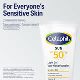 Cetaphil Sun SPF 50 Sunscreen Light Gel 50 ML
