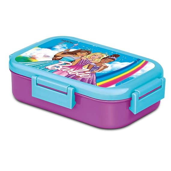 Milton Flatmate Barbie Lunchbox Purple 700ML