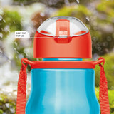 Milton Sipmate Stainless Steel Sipper Bottle Blue 415ML