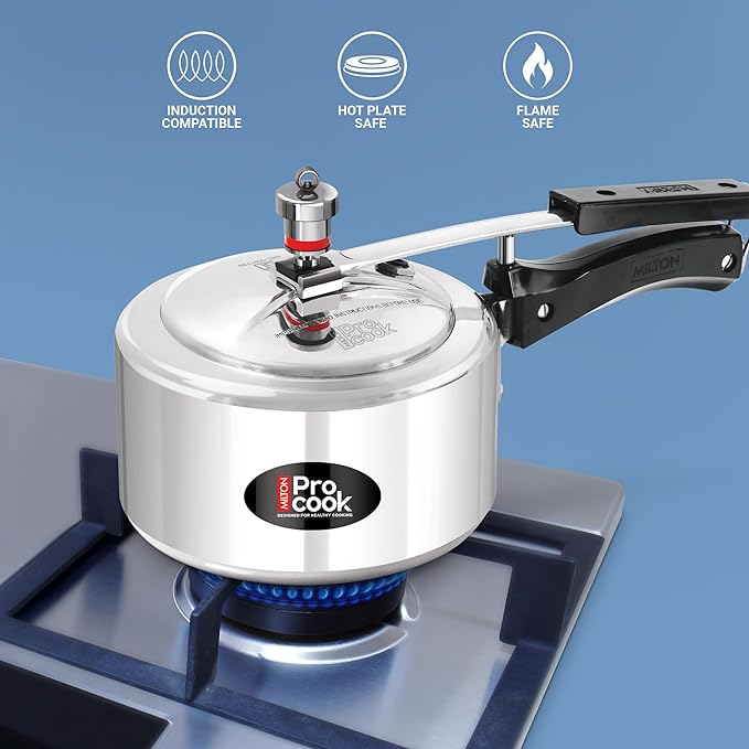 Milton Pressure Cooker Inner Lid Aluminium Induction