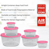 Milton Store It Storage Pink 6pcs set
