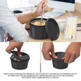 Milton Regal Meal Lunchbox Grey