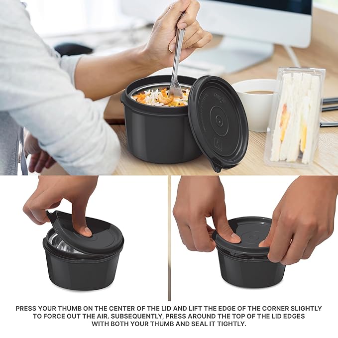 Milton Regal Meal Lunchbox Grey