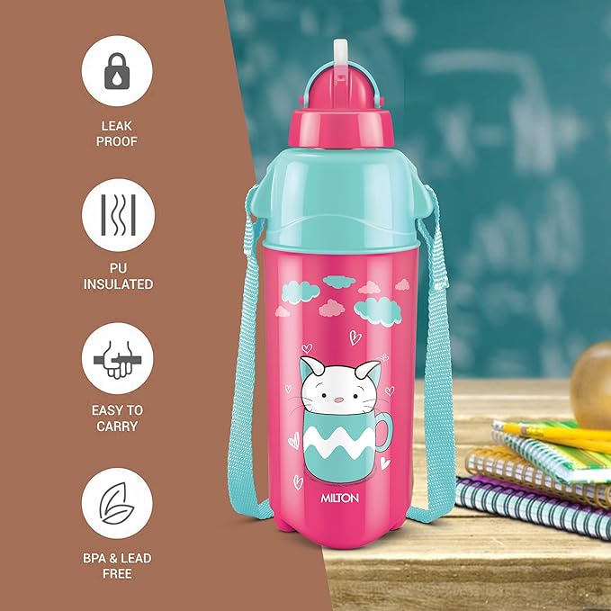 Milton Kool Trendy Bottle Cherry Pink 500ML