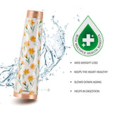 Milton Copper Delight Design Bottle Yellow Floral 915ML