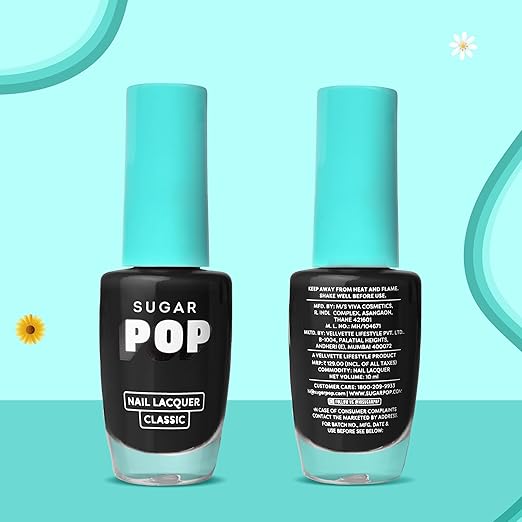 Sugar Nail Lacquer Black Berry