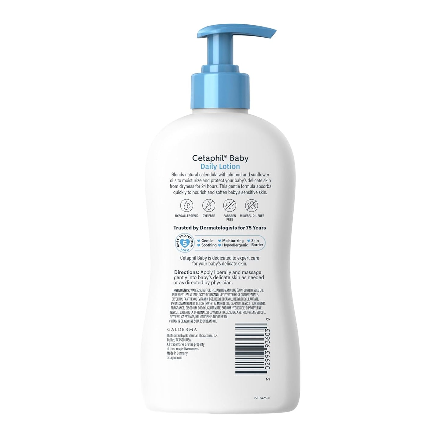 Cetaphil Baby Daily Lotion With Organic Calendula - 400ML