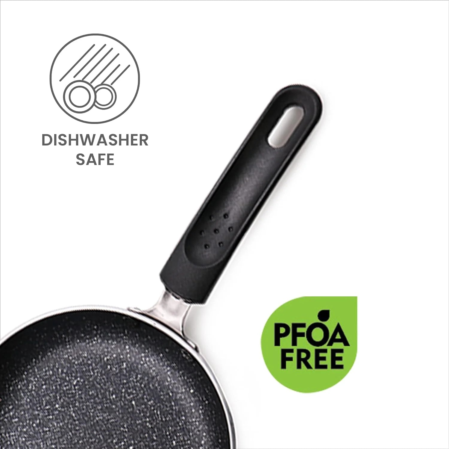 Milton Granito Non Induction Fry Pan Burgundy