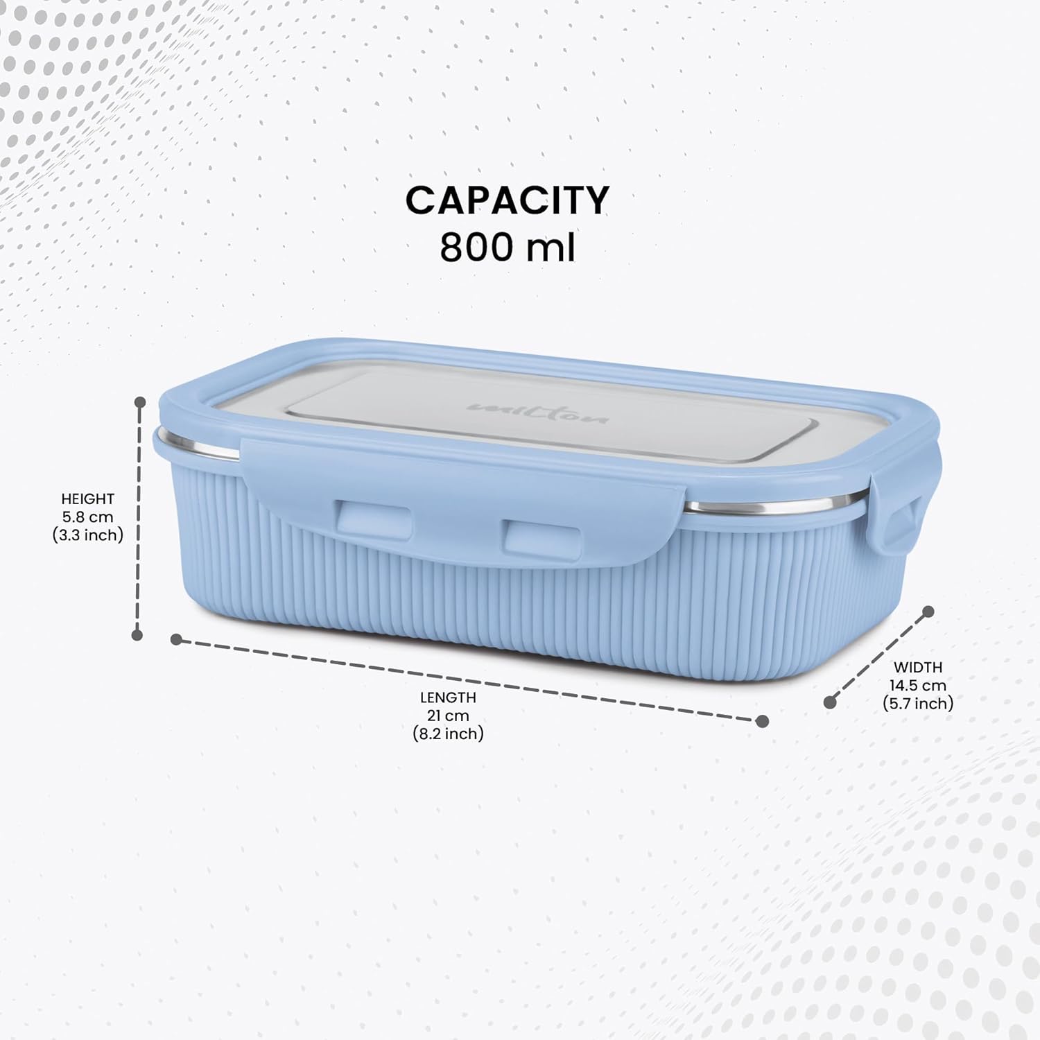 Milton Cool Touch- Epic Tiffin Special Blue 800ML