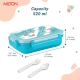 Milton Candy Steel Tiffin Sky Blue 520ML