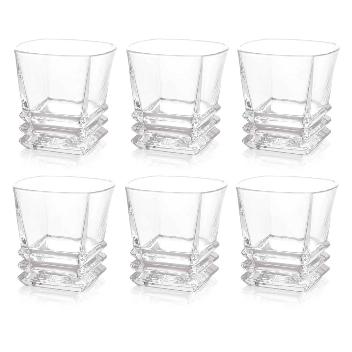 Milton Quadra Glass Tumbler 6pcs set 290ML