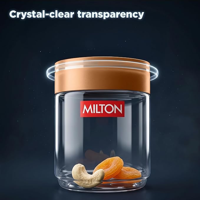 Milton Stack It Jars Brown 2pcs set 500ML