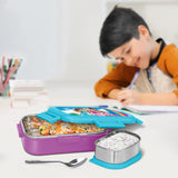 Milton Flatmate Barbie Lunchbox Purple 700ML