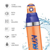 Milton Kool Stunner Kids Water Bottle Orange 900ML