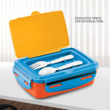Milton Flavour Inner Stainless Steel Tiffin Box Orange