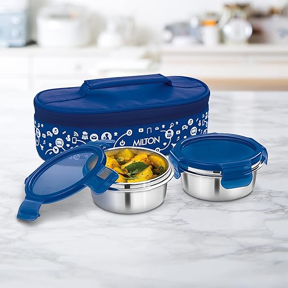 Milton Lifestyle Lunch Tiffin Box Blue