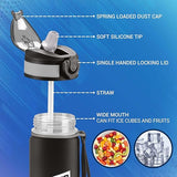 Milton Gen'Z Sipper Water Bottle Black 1000ML