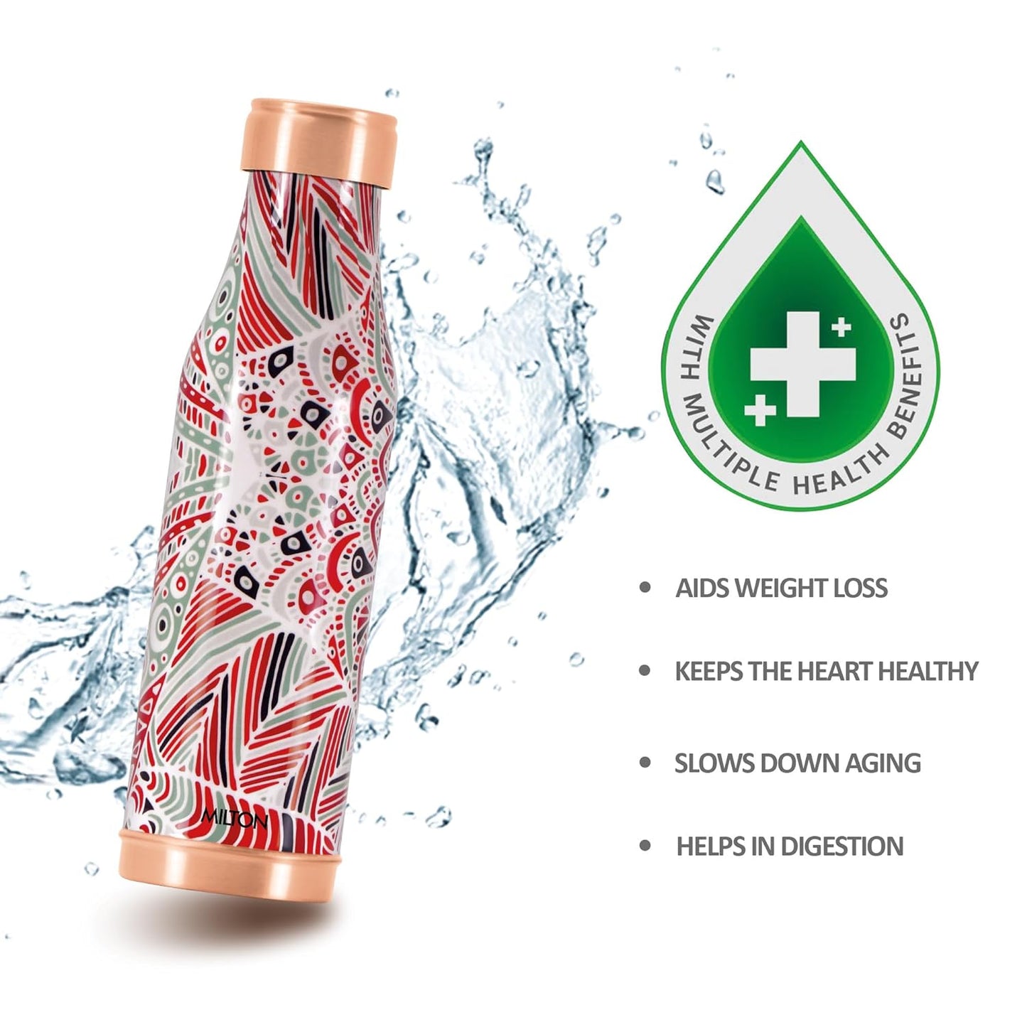 Milton Copper Charge Design Bottle 930ML