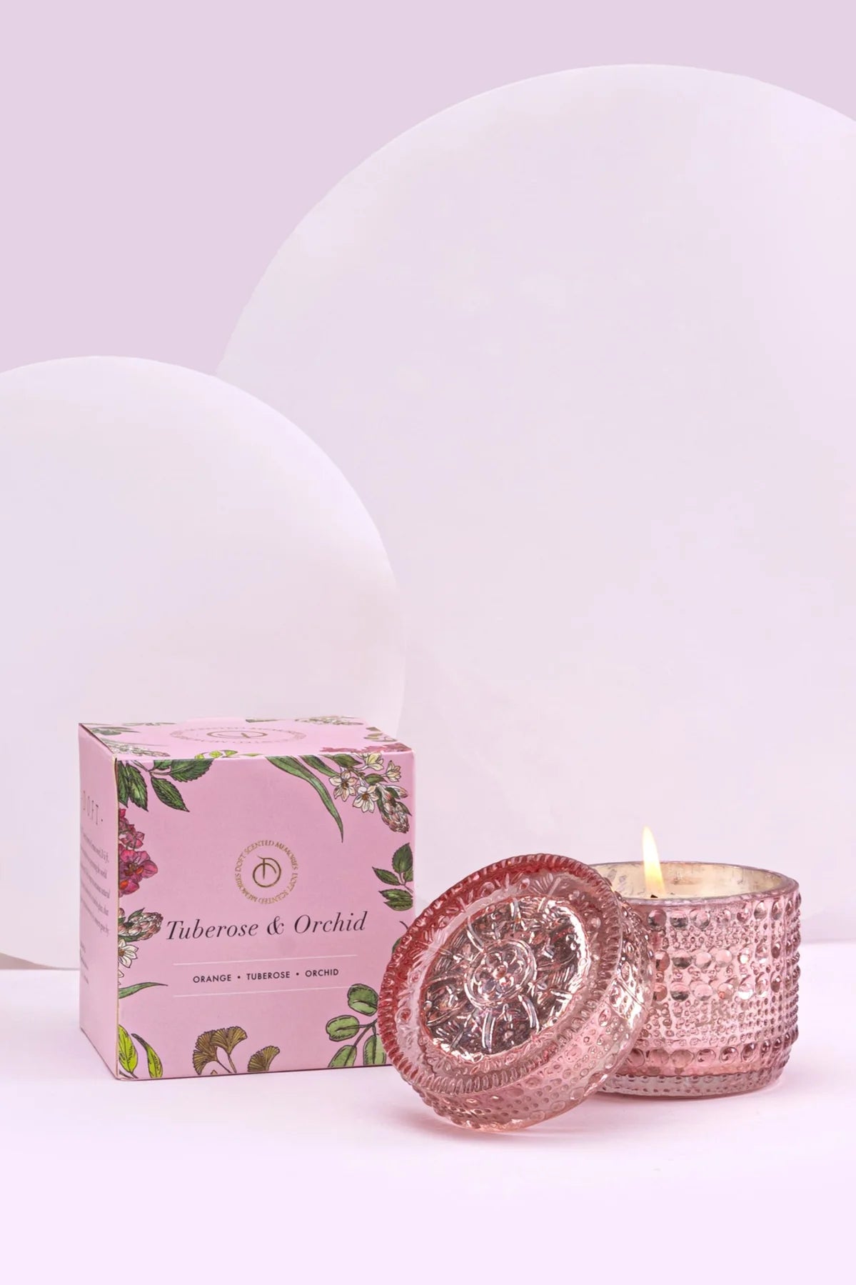 Doft Trinket Jar Candle | Peach | Tuberose & Orchid