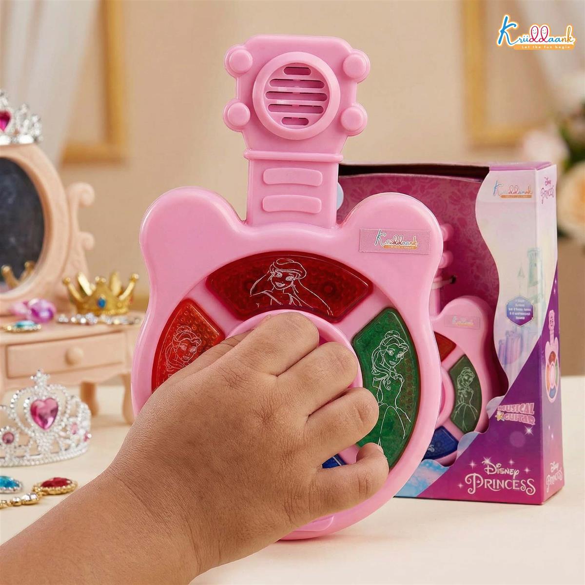 Kriiddaank Disney Princess Mini Music Guitar for Kids