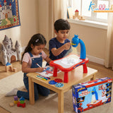 Kriiddaank Spiderman Tracing Projector Set for Kids Blue