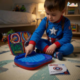 Kriiddaank Avengers Theme Educational Laptop Without Screen for Kids
