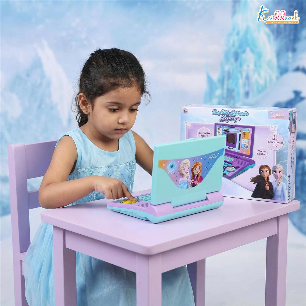 Kriiddaank Frozen Educational Laptop for Kids