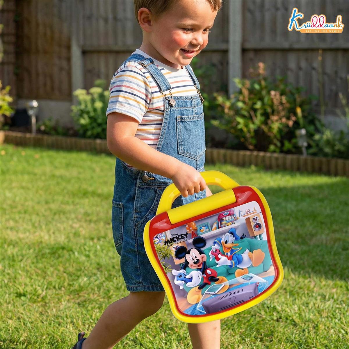Kriiddaank LTS Mickey Mouse Theme Educational Laptop for Kids